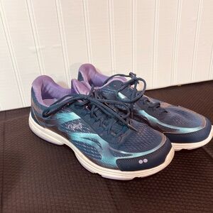 Ryka Women's Navy and Purple Athletic Shoes